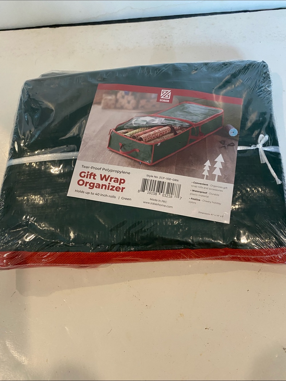 NIP Gift Wrap Storage Bag